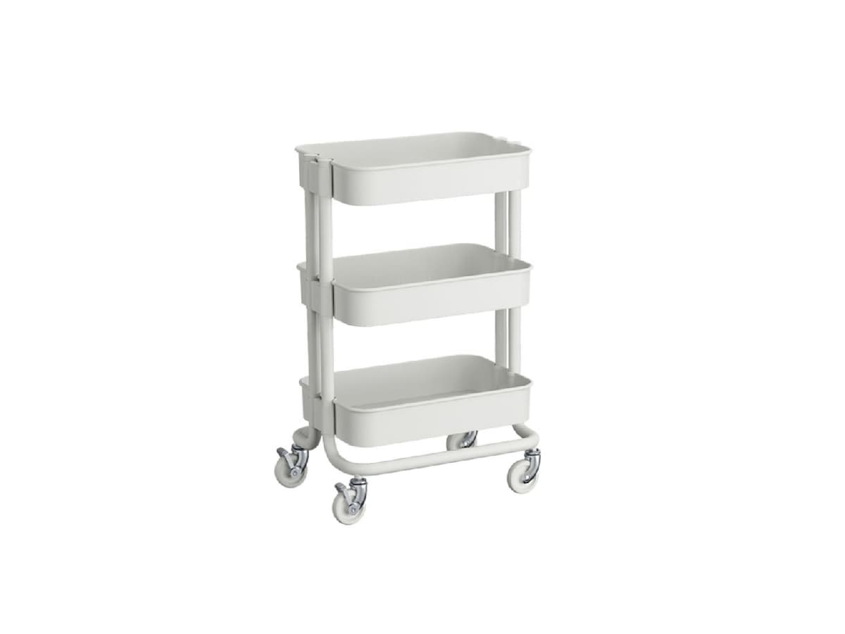 3-tier rolling utility cart